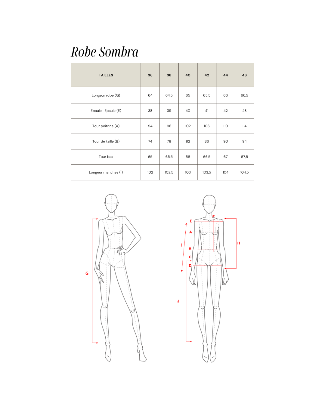 Robe Sombra