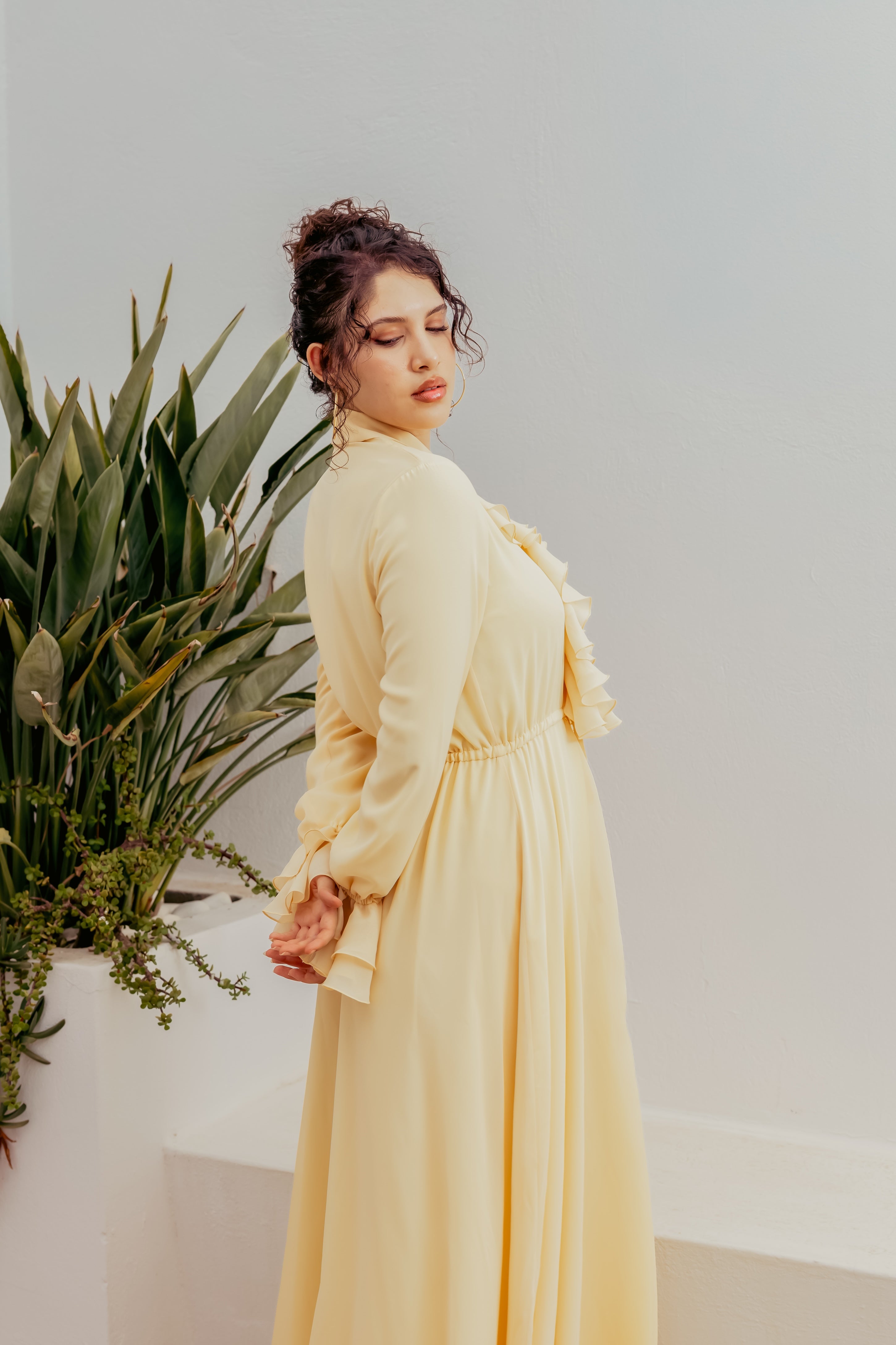 Robe Perla Jaune